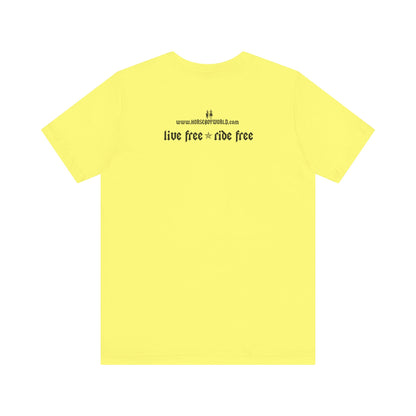 Horse Boy - Live Free Ride Free - Light colors -  Unisex Jersey Short Sleeve Tee