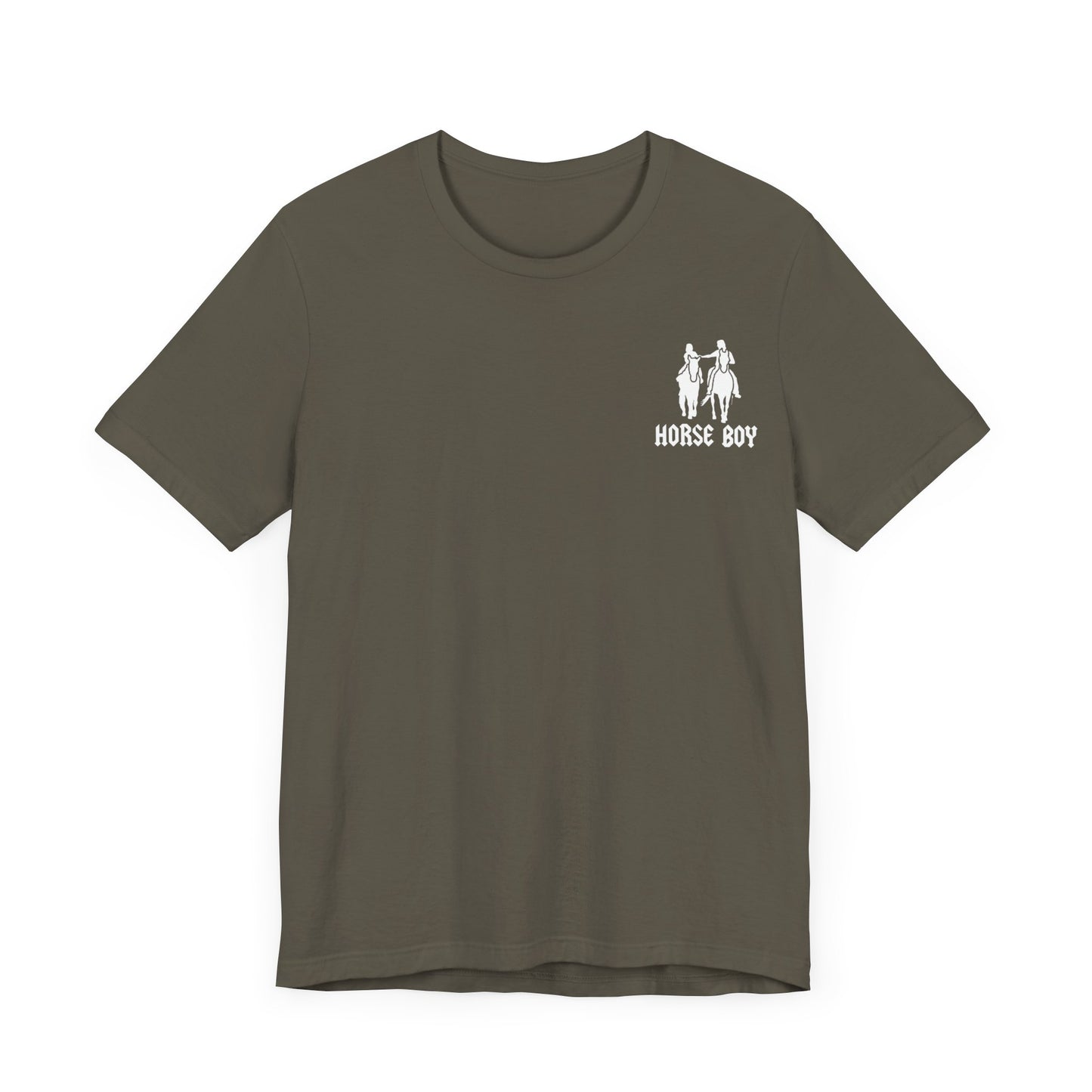 Horse Boy - Live Free Ride Free - Unisex Jersey Short Sleeve Tee