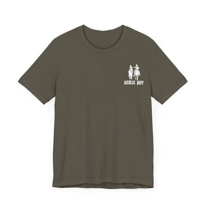 Horse Boy - Live Free Ride Free - Unisex Jersey Short Sleeve Tee