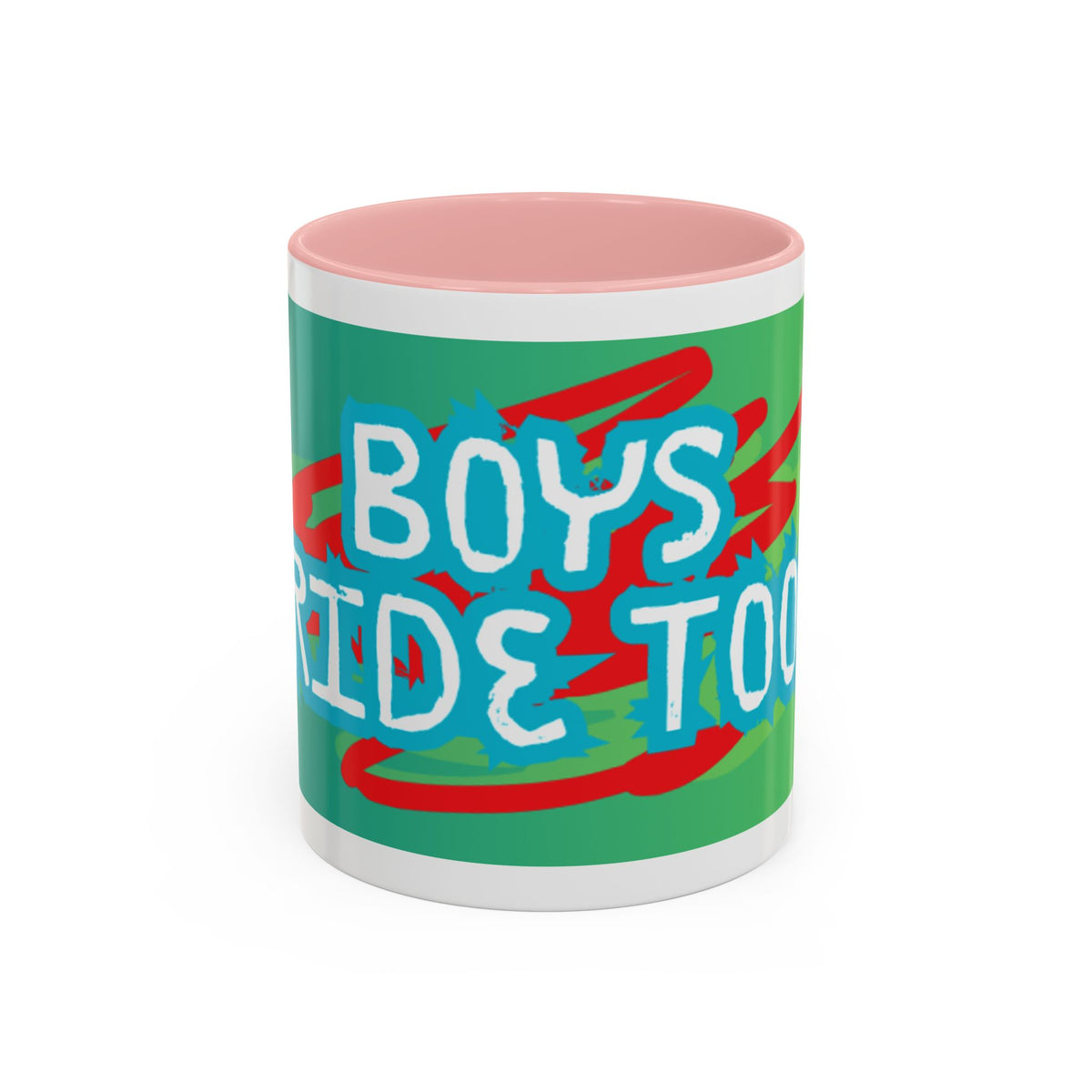 Boys Ride Too - US -  Coffee Mug (11, 15oz)