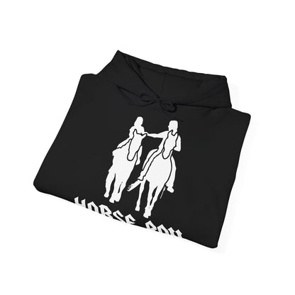 EU printer - Horse Boy Hoodie - Unisex Heavy Blend™ Hooded Sweatshirt