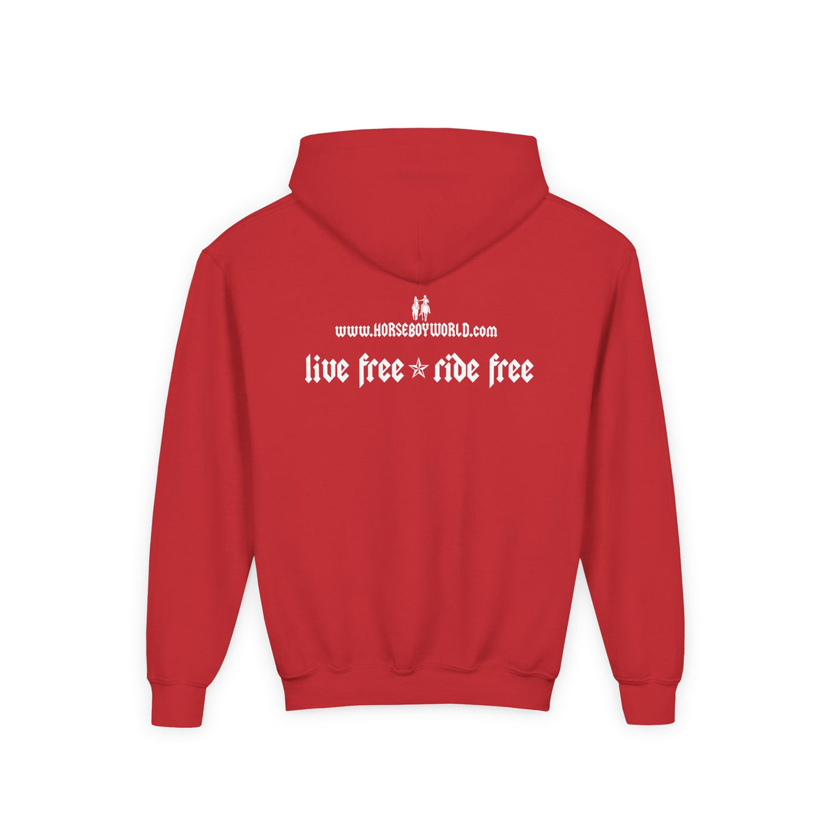 Horse Boy - Youth Heavy Blend Hooded Sweatshirt