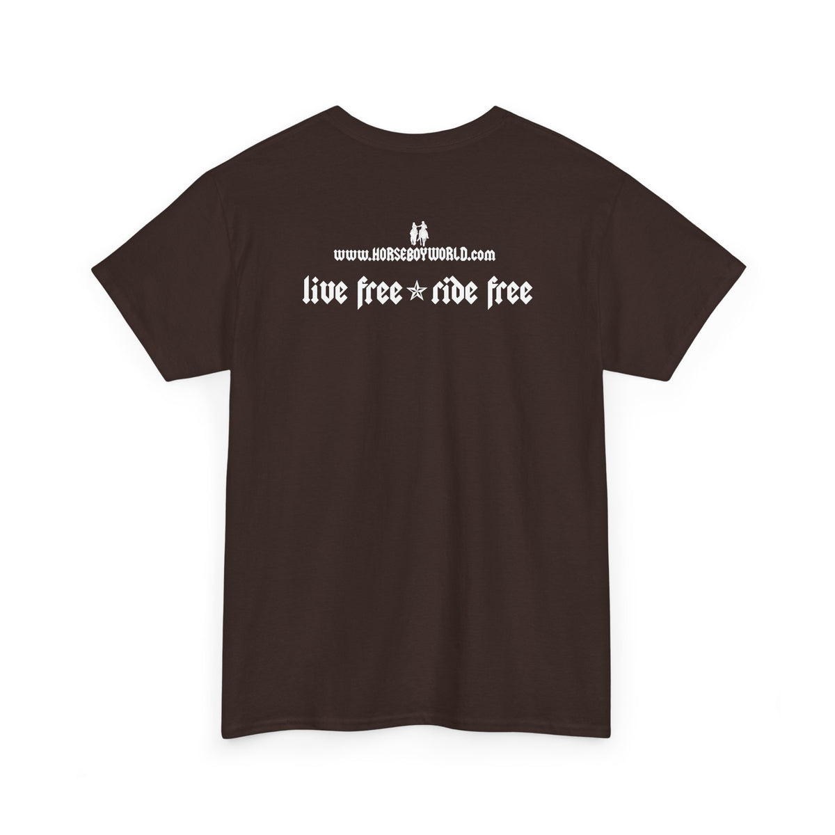 EU Printer - Horse Boy - Unisex Heavy Cotton Tee