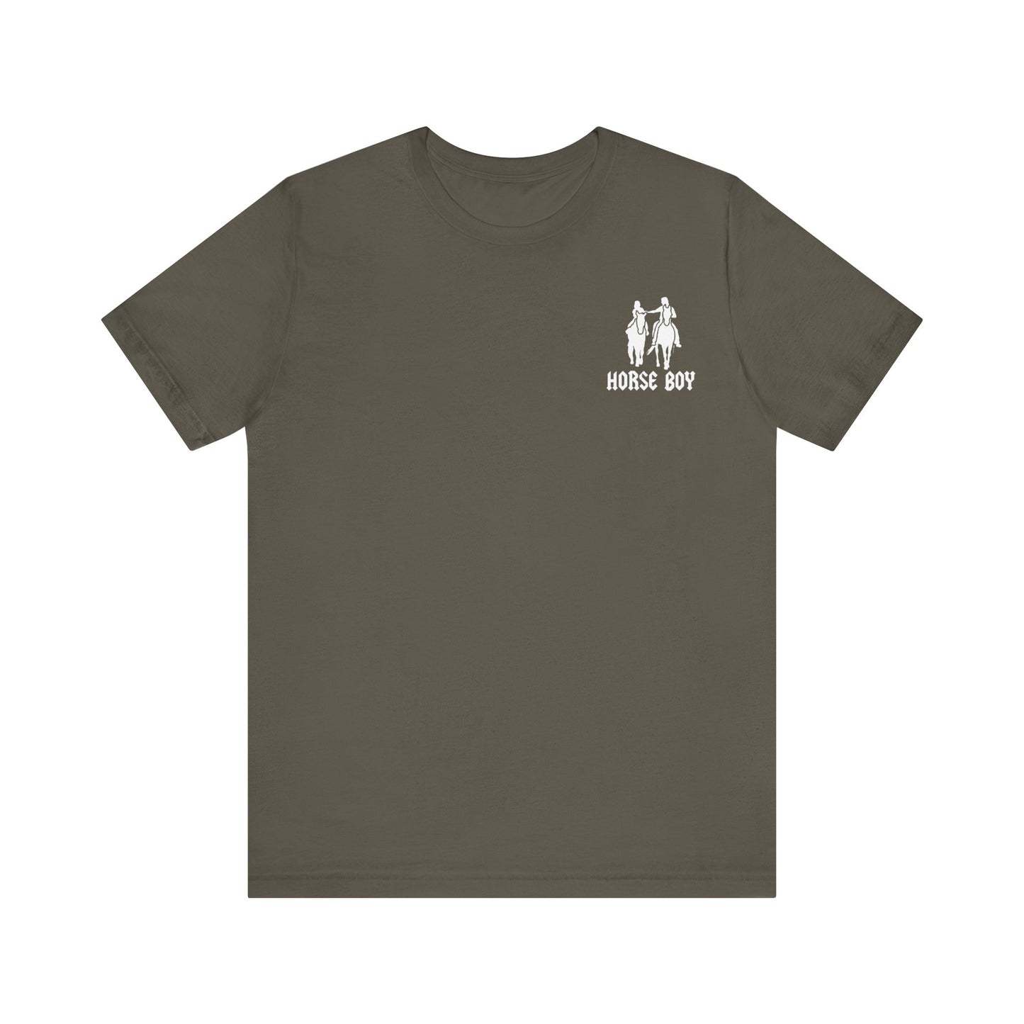 Horse Boy - Live Free Ride Free - Unisex Jersey Short Sleeve Tee