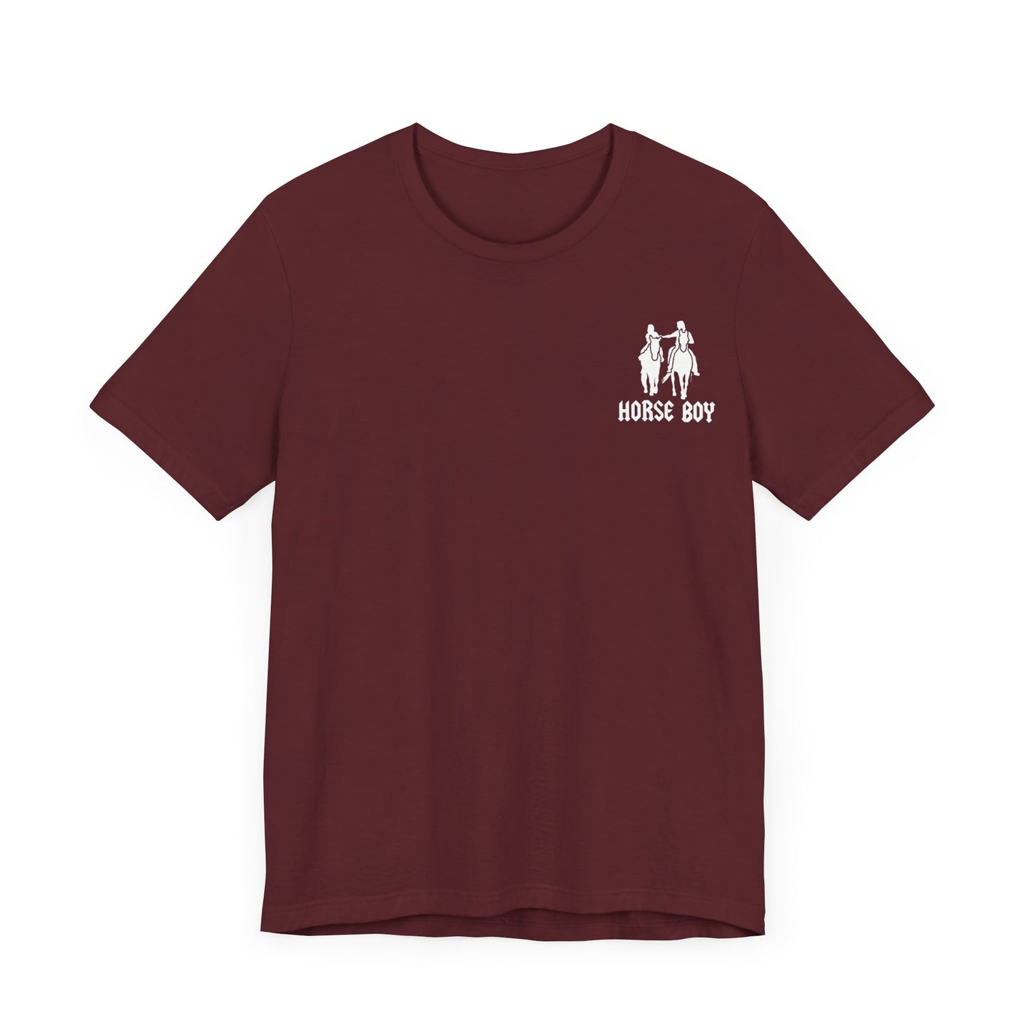 Horse Boy - Live Free Ride Free - Unisex Jersey Short Sleeve Tee
