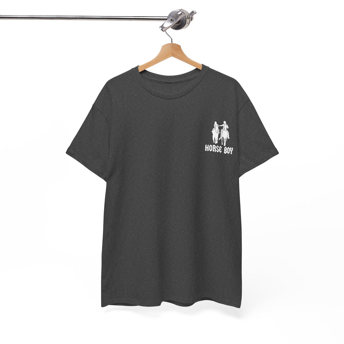 EU Printer - Horse Boy - Unisex Heavy Cotton Tee