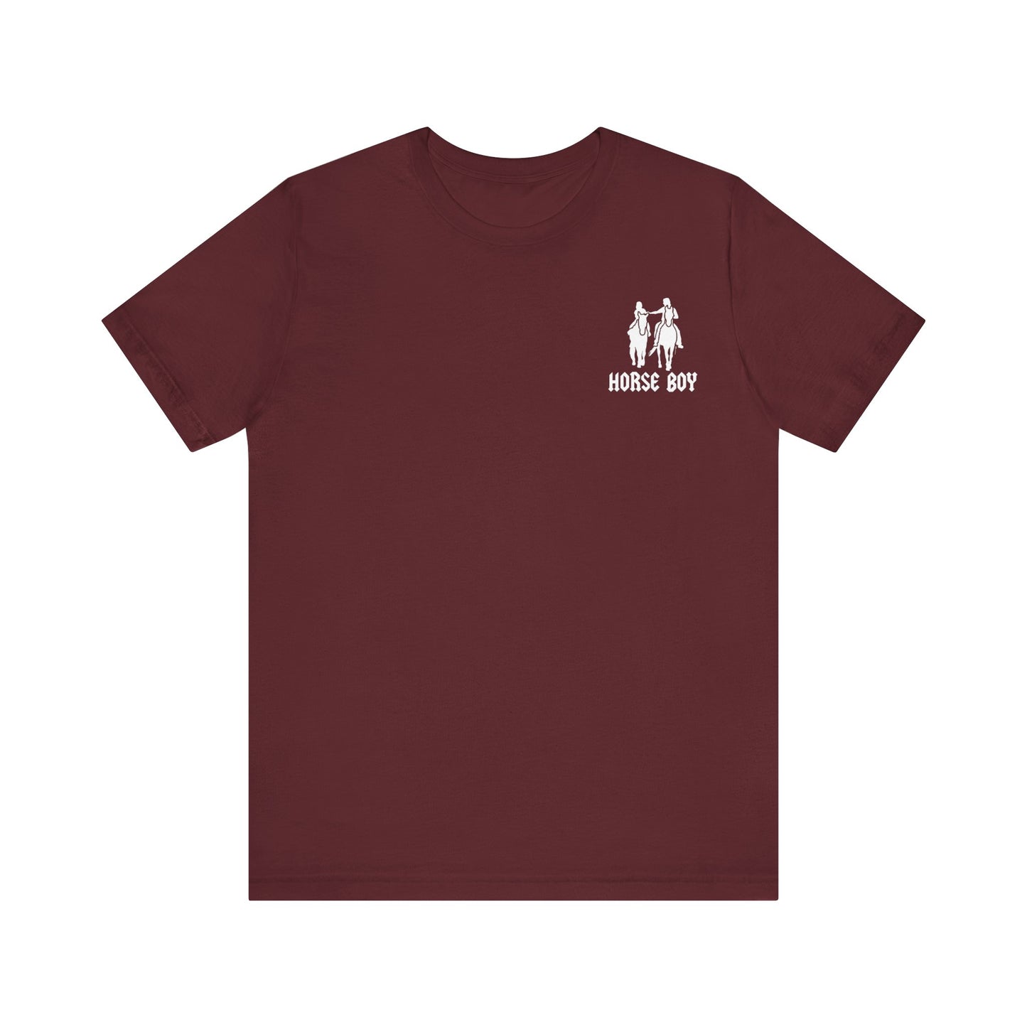 Horse Boy - Live Free Ride Free - Unisex Jersey Short Sleeve Tee