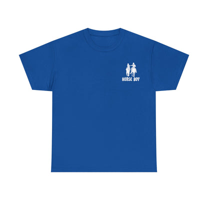 EU Printer - Horse Boy - Unisex Heavy Cotton Tee