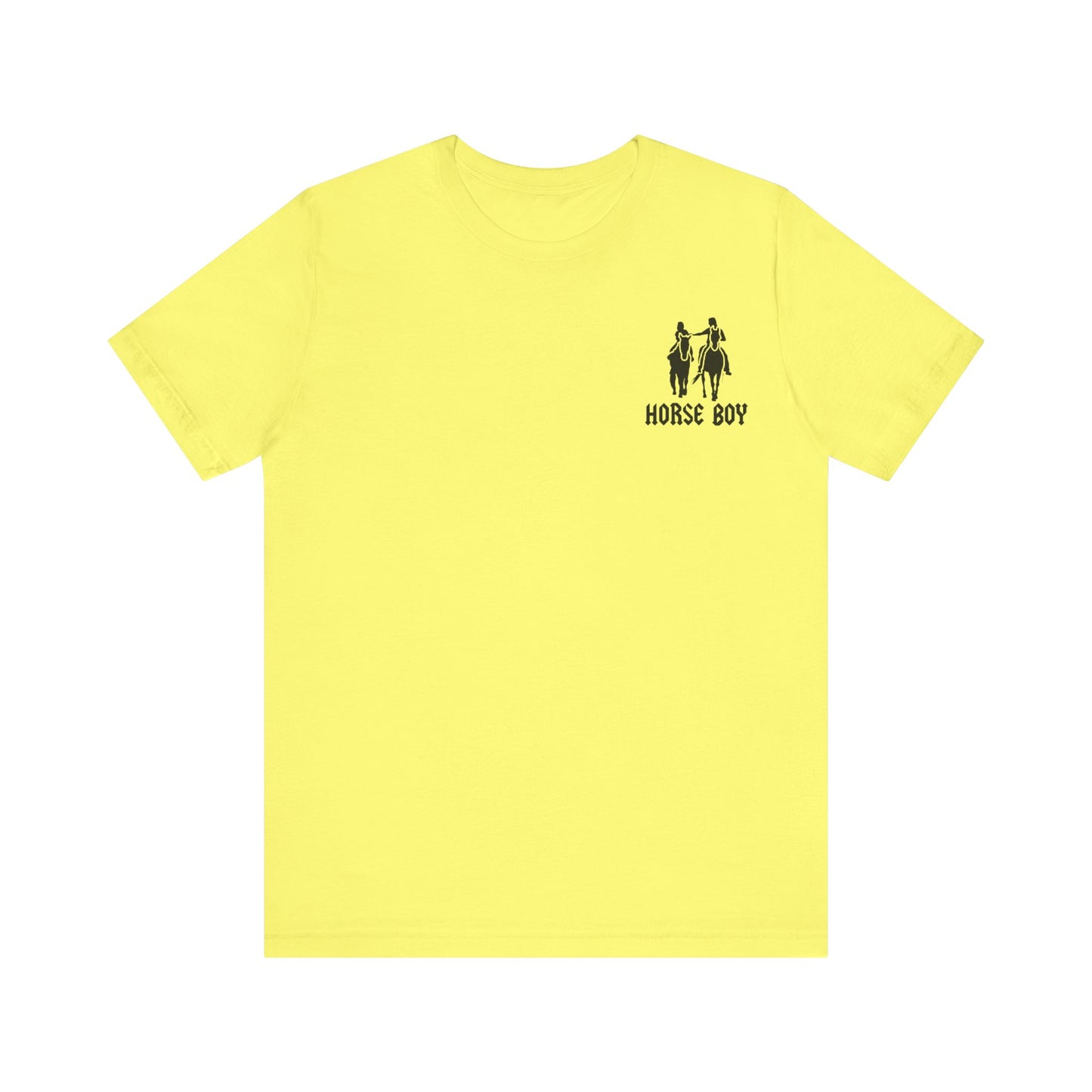Horse Boy - Live Free Ride Free - Light colors -  Unisex Jersey Short Sleeve Tee