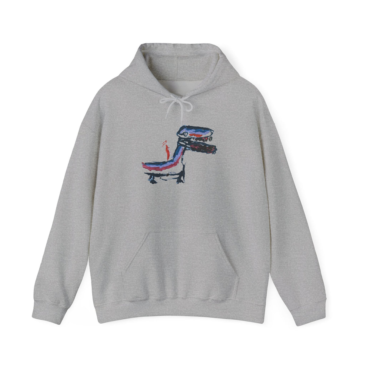 Dragon Rider - Designed by Freya age 5 - Unisex Heavy Blend™ Hooded Sweatshirt