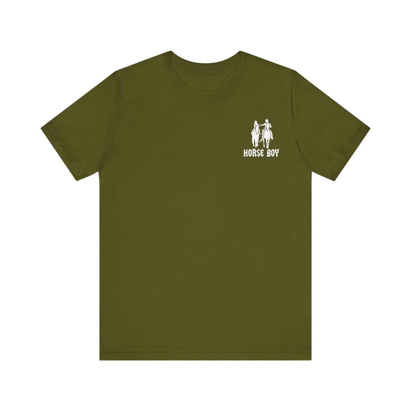 Horse Boy - Live Free Ride Free - Unisex Jersey Short Sleeve Tee