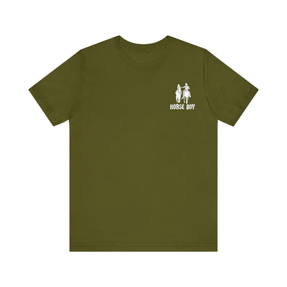Horse Boy - Live Free Ride Free - Unisex Jersey Short Sleeve Tee