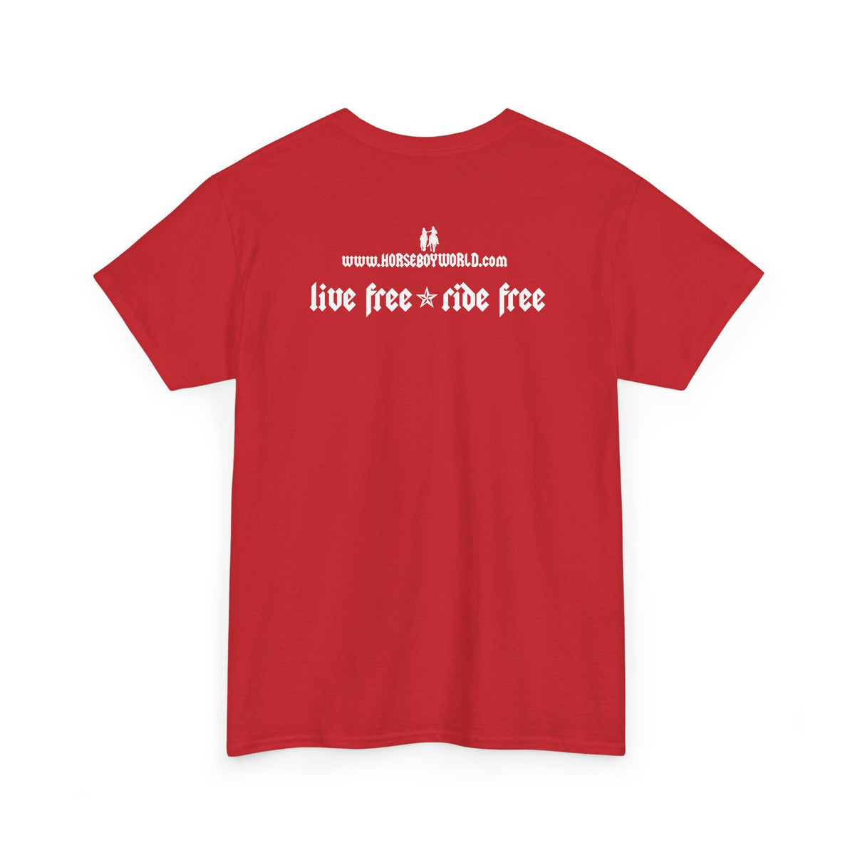 EU Printer - Horse Boy - Unisex Heavy Cotton Tee