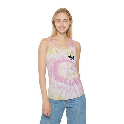 Long Ride Home - Tie Dye Racerback Tank Top