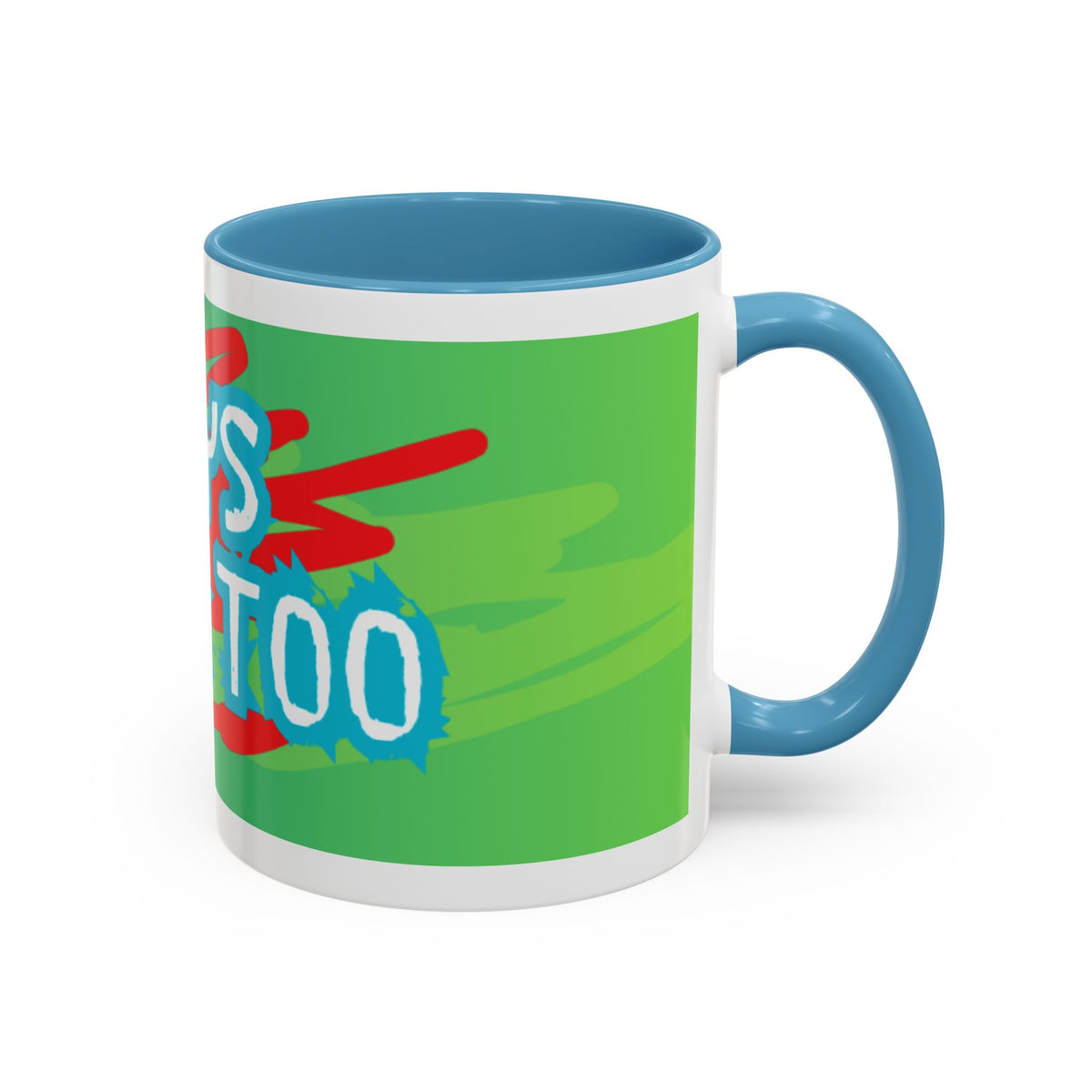Boys Ride Too - US -  Coffee Mug (11, 15oz)