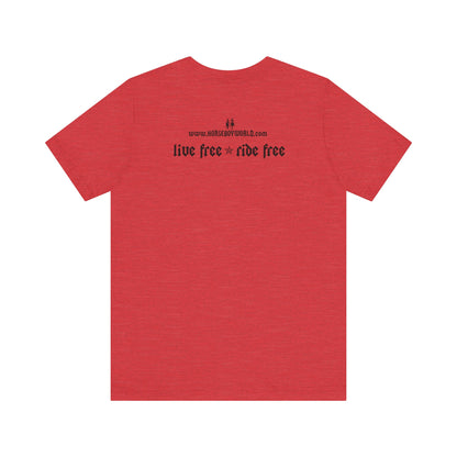 Horse Boy - Live Free Ride Free - Light colors -  Unisex Jersey Short Sleeve Tee