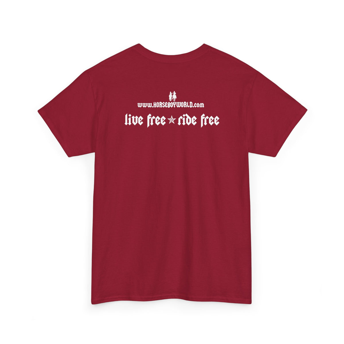 EU Printer - Horse Boy - Unisex Heavy Cotton Tee
