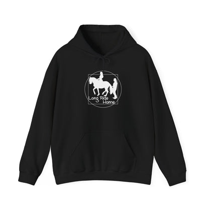 Long Ride Home White Logo Hoodie