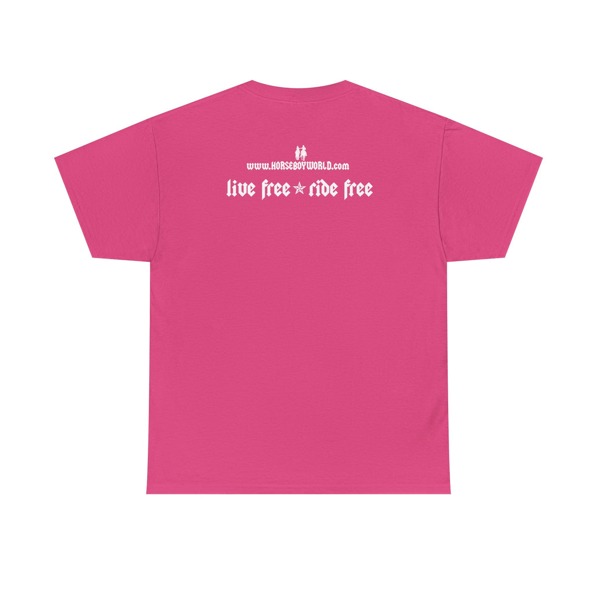 EU Printer - Horse Boy - Unisex Heavy Cotton Tee