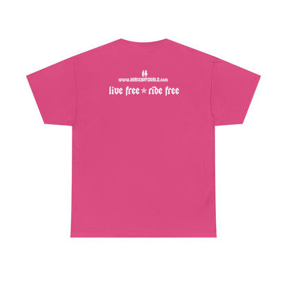 EU Printer - Horse Boy - Unisex Heavy Cotton Tee