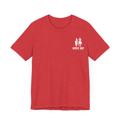 Horse Boy - Live Free Ride Free - Unisex Jersey Short Sleeve Tee
