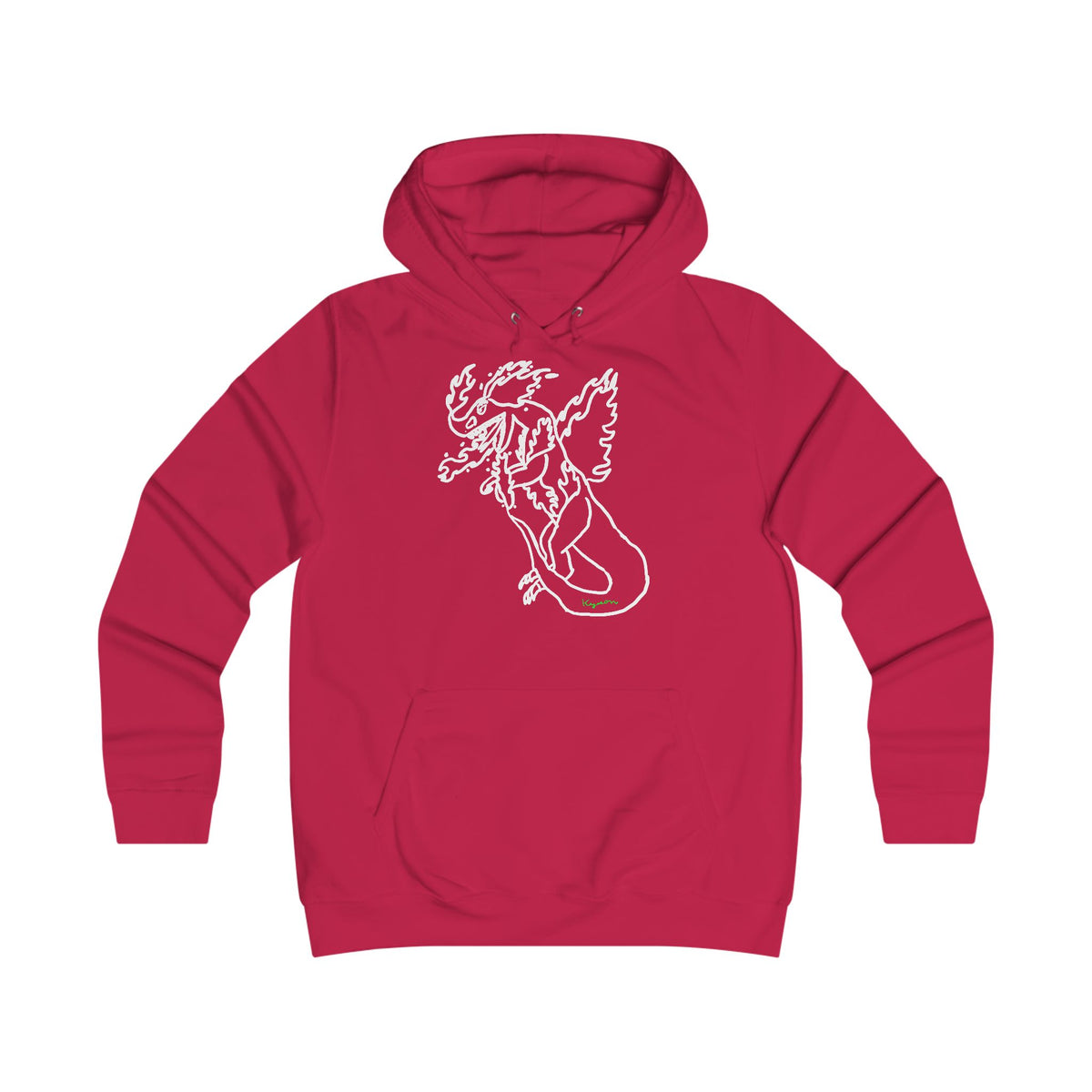 EU Printer - Fireblizzard - Female size College Hoodie