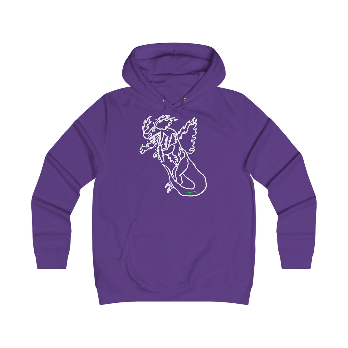 EU Printer - Fireblizzard - Female size College Hoodie