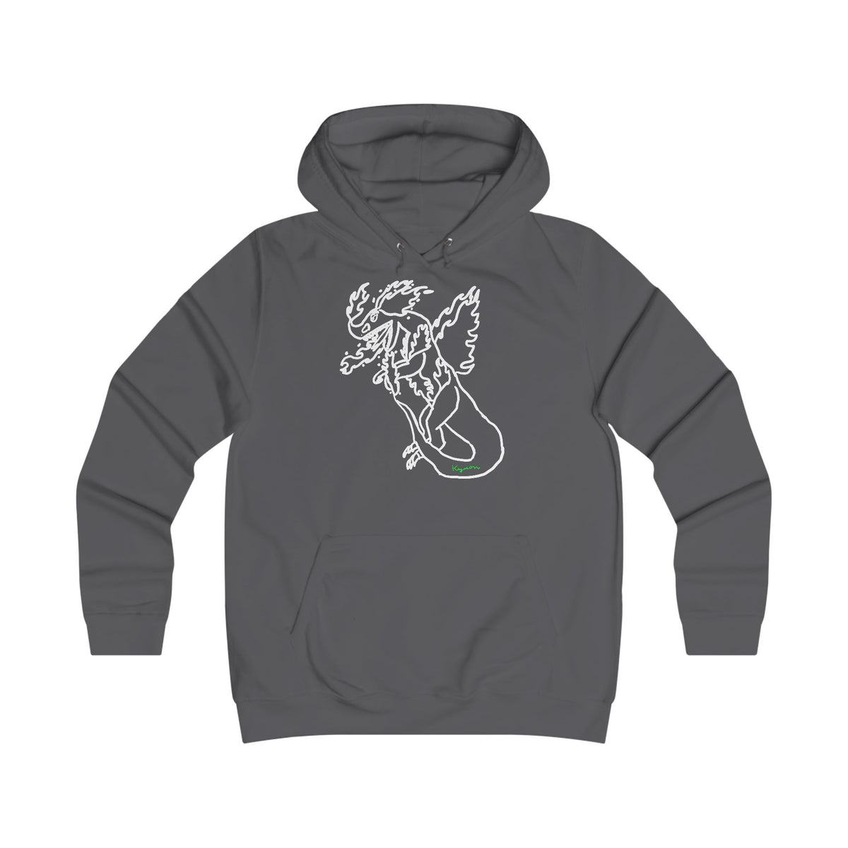 EU Printer - Fireblizzard - Female size College Hoodie