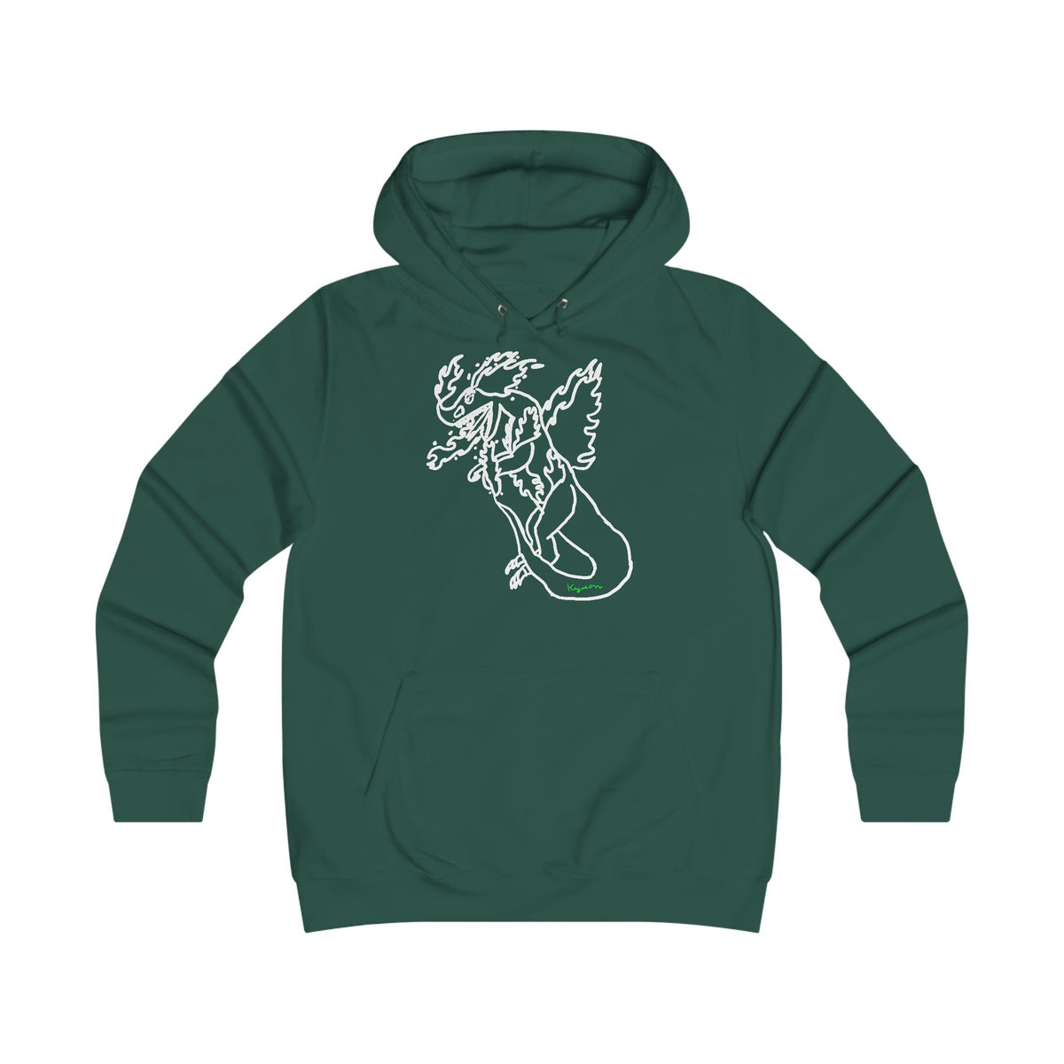 EU Printer - Fireblizzard - Female size College Hoodie