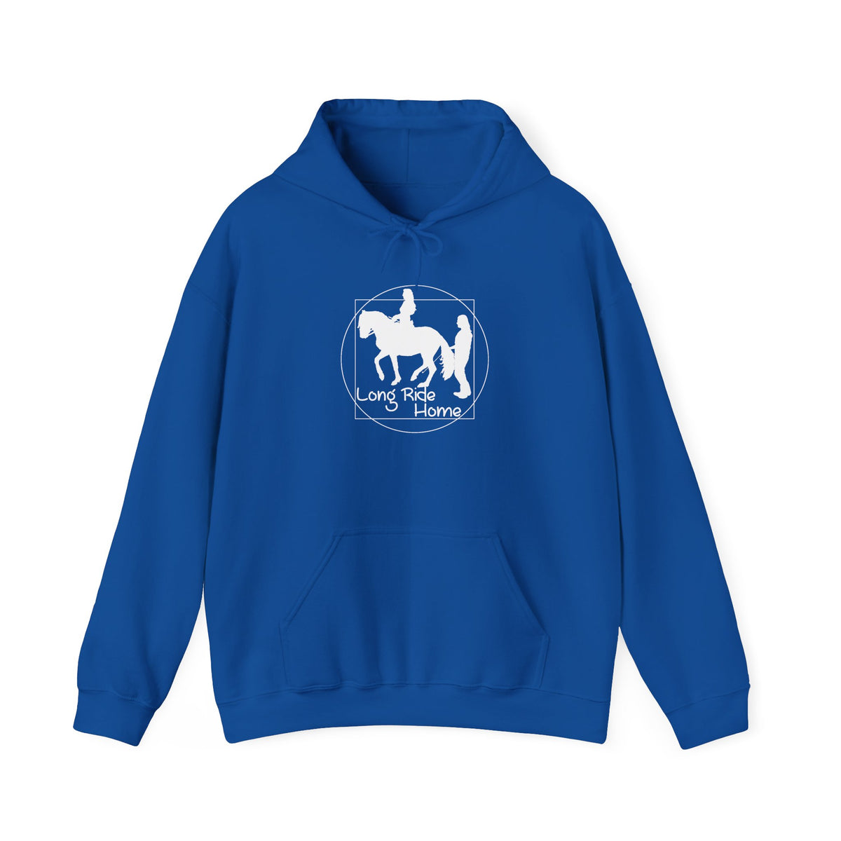 Long Ride Home White Logo Hoodie