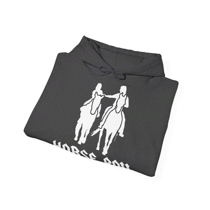 EU printer - Horse Boy Hoodie - Unisex Heavy Blend™ Hooded Sweatshirt