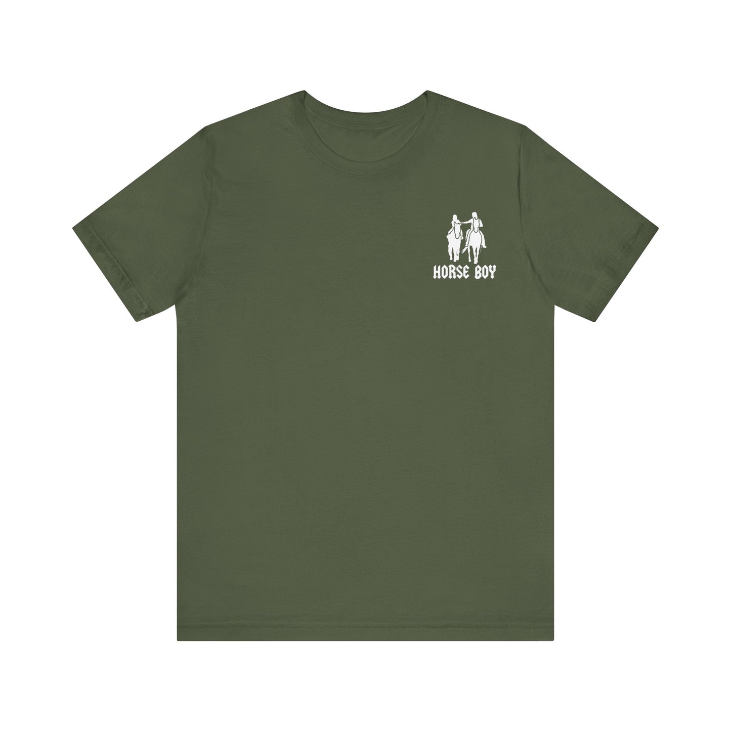 Horse Boy - Live Free Ride Free - Unisex Jersey Short Sleeve Tee