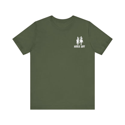Horse Boy - Live Free Ride Free - Unisex Jersey Short Sleeve Tee