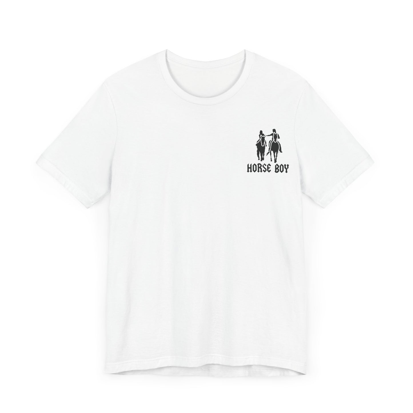Horse Boy - Live Free Ride Free - Light colors -  Unisex Jersey Short Sleeve Tee