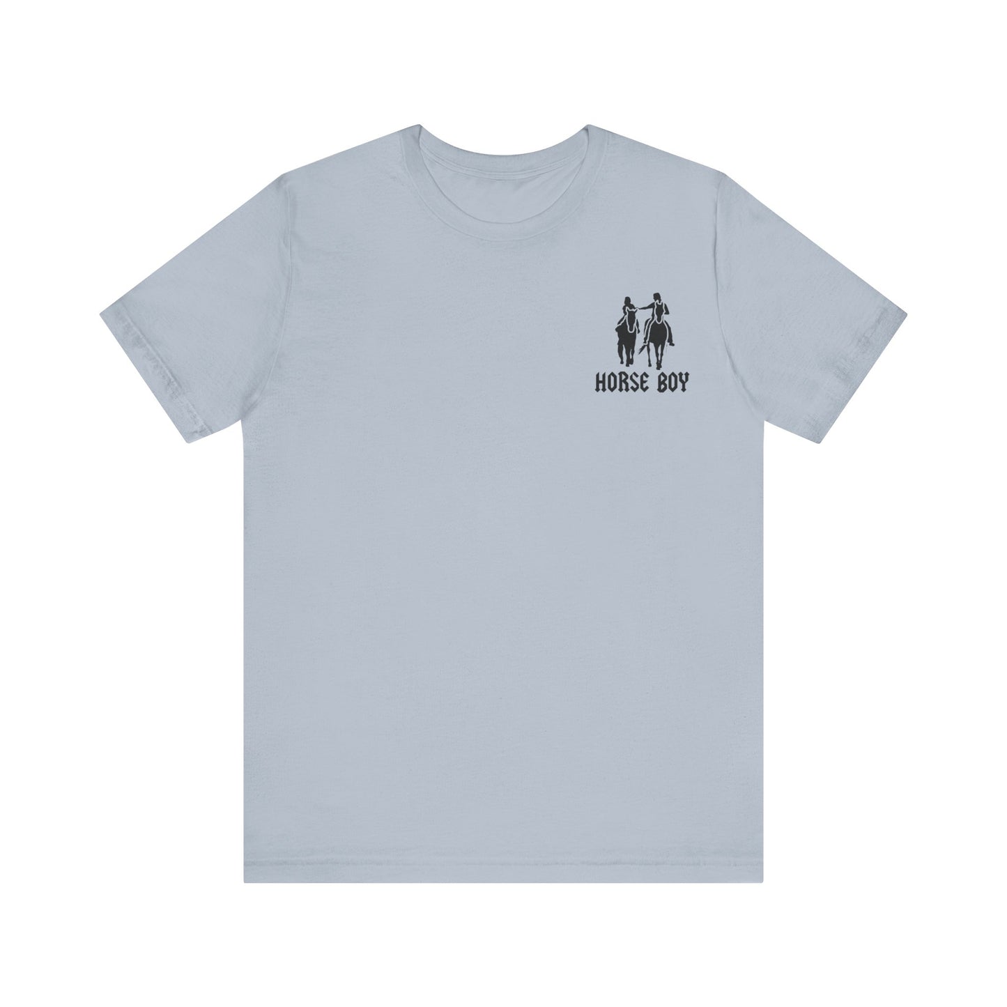 Horse Boy - Live Free Ride Free - Light colors -  Unisex Jersey Short Sleeve Tee