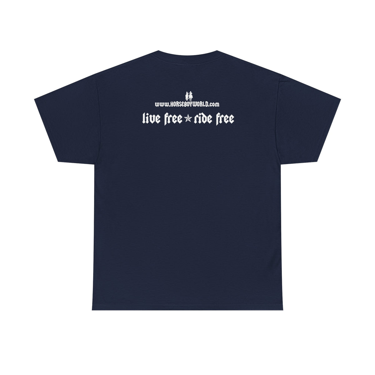EU Printer - Horse Boy - Unisex Heavy Cotton Tee