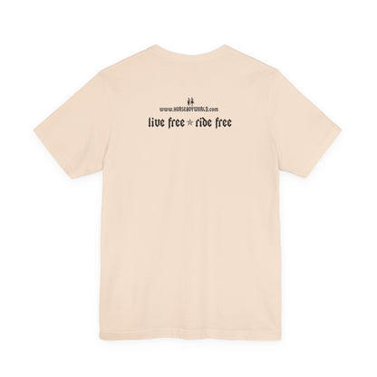 Horse Boy - Live Free Ride Free - Light colors -  Unisex Jersey Short Sleeve Tee