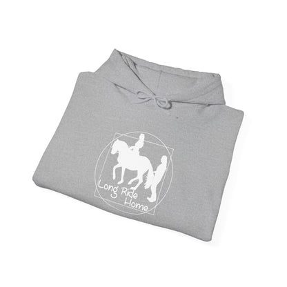 Long Ride Home White Logo Hoodie