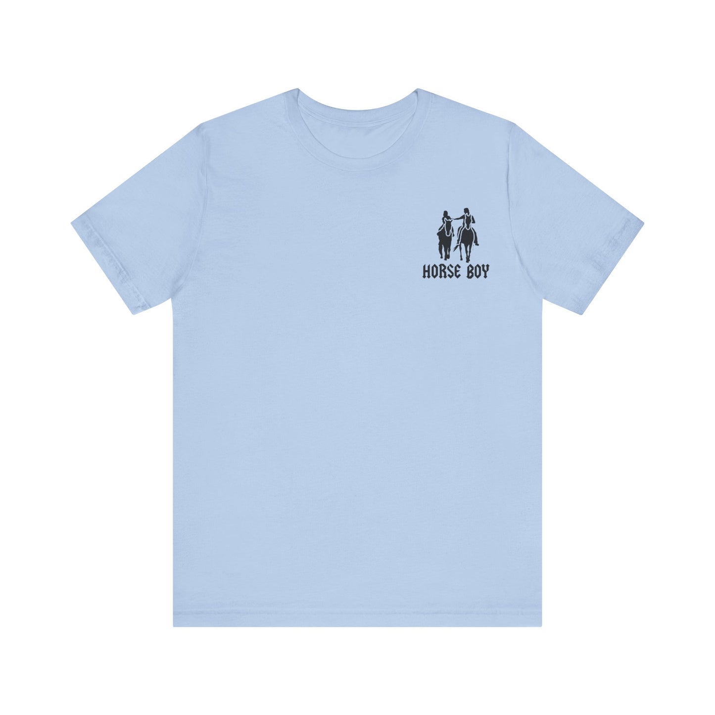 Horse Boy - Live Free Ride Free - Light colors -  Unisex Jersey Short Sleeve Tee