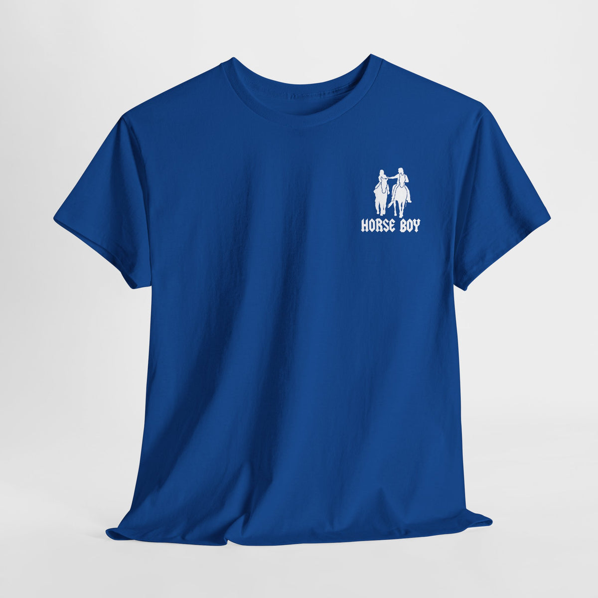 EU Printer - Horse Boy - Unisex Heavy Cotton Tee