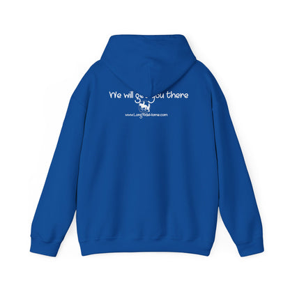 Long Ride Home White Logo Hoodie