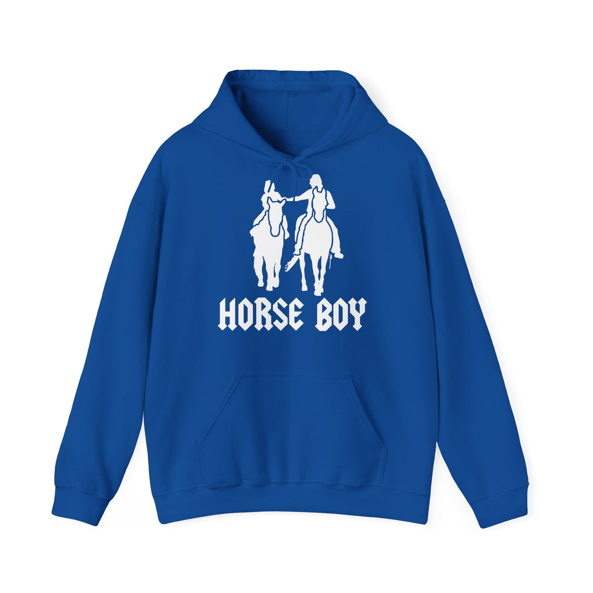 EU printer - Horse Boy Hoodie - Unisex Heavy Blend™ Hooded Sweatshirt
