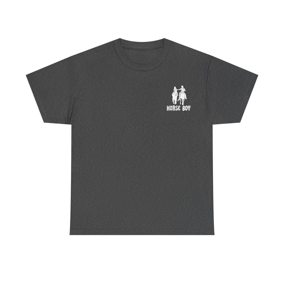 EU Printer - Horse Boy - Unisex Heavy Cotton Tee