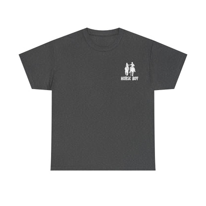 EU Printer - Horse Boy - Unisex Heavy Cotton Tee