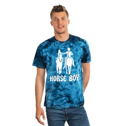 Horse Boy - Tie-Dye Tee, Crystal