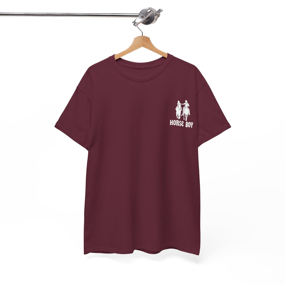 EU Printer - Horse Boy - Unisex Heavy Cotton Tee