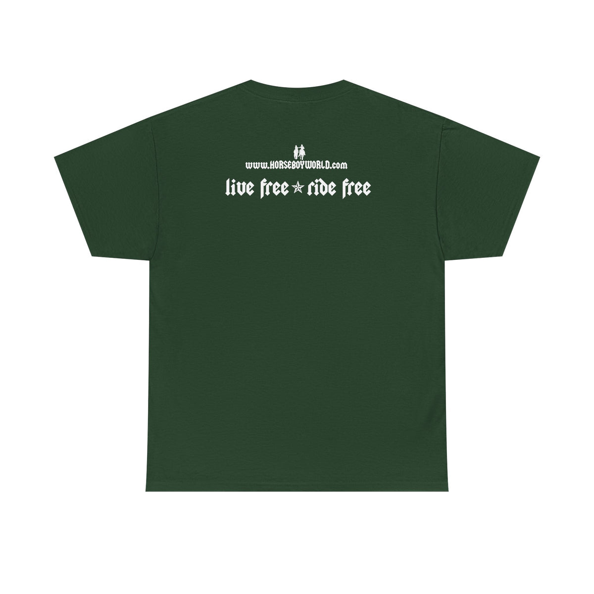 EU Printer - Horse Boy - Unisex Heavy Cotton Tee