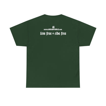 EU Printer - Horse Boy - Unisex Heavy Cotton Tee