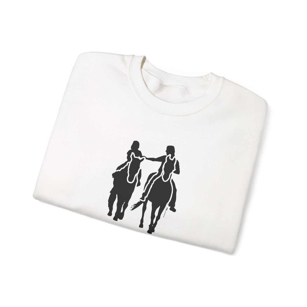 Horse Boy Crewneck Sweatshirt — 'Horse Boy' Graphic with 'Live Free • Ride Free' Back Print