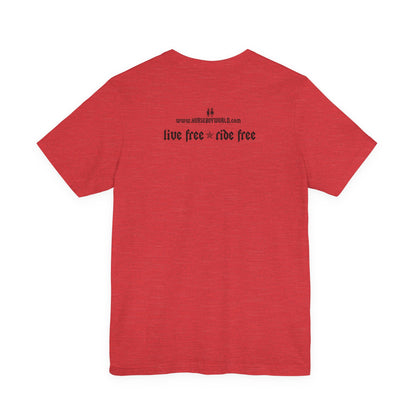 Horse Boy - Live Free Ride Free - Light colors -  Unisex Jersey Short Sleeve Tee